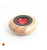 Sycamore Deep Orb in red & orange by Harmonies in Wood SOLD