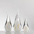 Medium White and Gold Droplet by Elin Isaksson SOLD