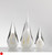 Medium White and Gold Droplet by Elin Isaksson SOLD