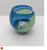 Strappy Bowl in blue and green by Jane Charles SOLD