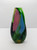Large Brushstroke Vase in pink, blue and green by Jane Charles SOLD