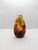 Small Brushstroke Vase in orange and red by Jane Charles SOLD