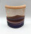Fused Glass Mini Horizon Panel in Purple by Harmonies in Wood SOLD