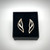 Enkindle Collection Small Silver Flame Earrings by Iona Lundie SOLD