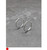 Rosa Hoop Earrings in Sterling Silver (small) by Rhona McCallum SOLD