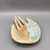 Washed Turquoise and Sand Sculpture Hand by Monika Krajewska, Maison Fragile SOLD
