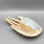 Washed Turquoise and Sand Sculpture Hand by Monika Krajewska, Maison Fragile SOLD
