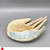 Washed Turquoise and Sand Sculpture Hand by Monika Krajewska, Maison Fragile SOLD