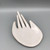 Soft White Sculpture with Polished Finish by Monika Krajewska, Maison Fragile
