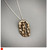 Char Collection Polished Bronze Small Rounded Pendant Necklace by Iona Lundie SOLD