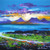 Morninglight, the Paps of Jura, from Colonsay by Jolomo SOLD