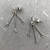 Machair Collection Three Strand Earrings by Iona Hall SOLD
