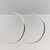 Notches Medium Hoop Earrings in Sterling Silver by Iona Hall SOLD