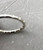 Notches Small Hoop Earrings in Sterling Silver by Iona Hall SOLD