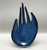 Deep Blue Ceramic Hand in Polished Finish by Monika Krajewska, Maison Fragile SOLD