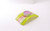 Fused Glass Single Candle Arc in Lime and Pink by Harmonies in Wood