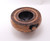 Burr Elm Pot with Smoked Natural Edges and Carved Band Detail by Harmonies in Wood
