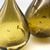 Small Dew Drop in Earthy Green and Gold by Elin Issaksson SOLD
