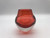 Peach Glass Liquid Ice Candle Holder by Elin Isaksson SOLD