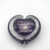 Hyacinth Glass Heart by Elin Iskasson SOLD
