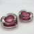 Ruby Glass Heart by Elin Iskasson SOLD