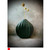Charred 'Bud' Vase with Dried Pincushions by Kenny Woods SOLD
