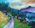 Road to Huémoz Vaud, Switzerland by Jolomo SOLD