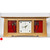 Oak Clock 8 with Double Leaded Glass by Archie McDonald SOLD