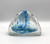 Volcano Vase in Blues  by Jane Charles SOLD