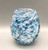 Snow Candle Holder in Blue & White by Elin Isaksson SOLD