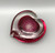 Ruby Red Glass Heart by Elin Isasksson SOLD