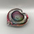 Mixed-Coloured Glass Heart by Elin Isaksson SOLD