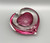 Ruby Red Heart in Glass by Elin Isaksson SOLD
