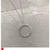 Silver Ripple Pendant Necklace by Iona Hall SOLD