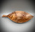 Small Narrow 'Leaf Bowl' Hand-Carved in Burr Elm by Kenny Woods SOLD
