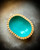 Hand-Carved Oval Bowl with Milk Paint Finish by Kenny Woods