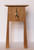 Oak Tower Clock with Metal Studs  by Archie McDonald SOLD