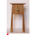 Oak Tower Clock with Metal Studs  by Archie McDonald SOLD