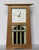Oak Clock 16 with Leaded Glass Panel by Archie McDonald SOLD