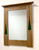 Portrait Mirror with Green Teardrops and Studs by Archie McDonald SOLD