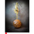'Sphere Bud Vase' with Chiseled Pattern by Kenny Wood SOLD