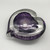 Hyacinth Coloured Glass Heart by Elin Iskasson SOLD