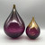 Large Two-Tone Dew Drop in Hyacinth and Amber by Elin Isaksson