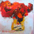 Garden Reds 2 by Bridget Hunter SOLD
