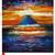 Sunset over Ailsa Craig by Jolomo SOLD