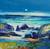The Red Boat in the Rocks of Ardlanish, Mull by Jolomo SOLD