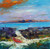The Paps of Jura, The Red Boat Looking from Colonsay by Jolomo SOLD
