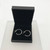 Notches Extra Small Hoop Earrings in Sterling Silver by Iona Hall SOLD