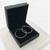 Flat Ripple Small  Silver Hoop Earrings by Iona Hall SOLD