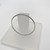 Large Notches Bangle in Silver by Iona Hall